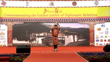 All time favourite Song - Boom Boom by Yeshi Tenzin during Bhutan week in India 2018