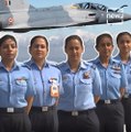IAF Women Officers Encourage Young Women To Join The Indian Airforce