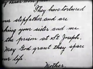 JESSE JAMES UNDER THE BLACK FLAG.  1930 Western Biography part 1/2