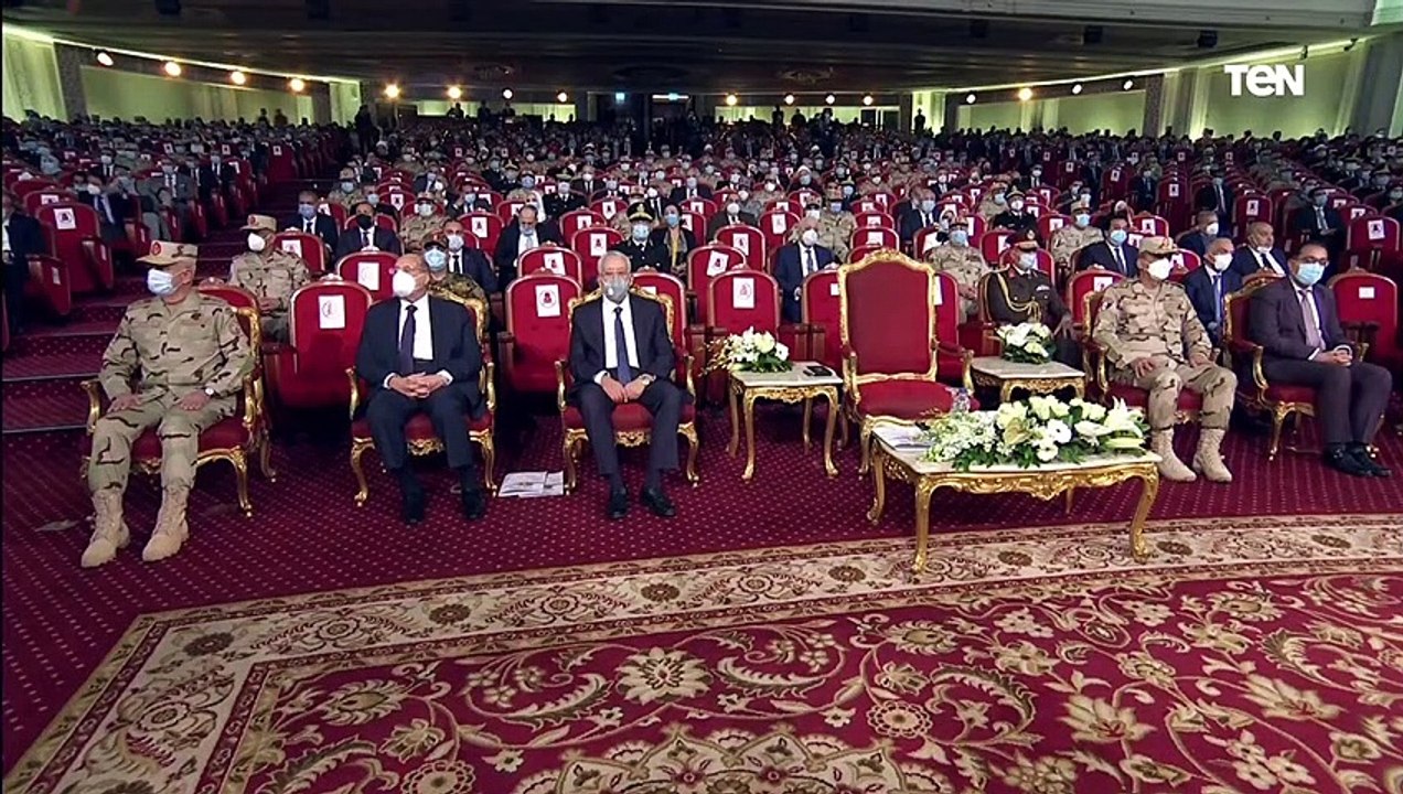 السيسي: خلال العقد الماضي اندلعت شرارة التخريب...