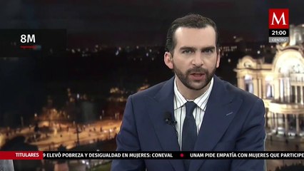 Milenio Noticias, con Alejandro Domínguez, 08 de marzo de 2021