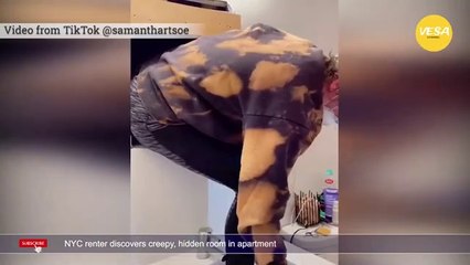 NYC renter discovers creepy, hidden room in apartment