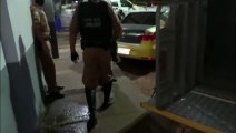 Cavalaria da PM flagra confusão em posto de combustíveis e detém homem que portava faca