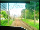Japanese train-the JR Yokohama Line Sagamihara Sta. > Hashimoto Sta.