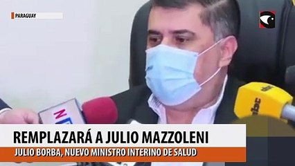 Julio Borba remplazará a Julio Mazzoleni como el nuevo ministro interino de Salud