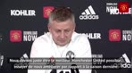 27ème j. - Solskjaer : "Un record va tomber dimanche !"