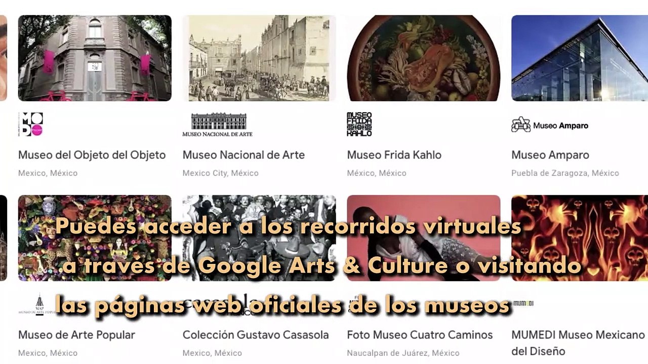 Cultura virtual en pandemia