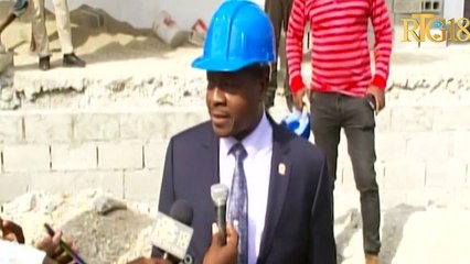 Minis jistis la vizite chantye konstriksyon yon konplèks administratif nan ri D'Ennery a ak DDO