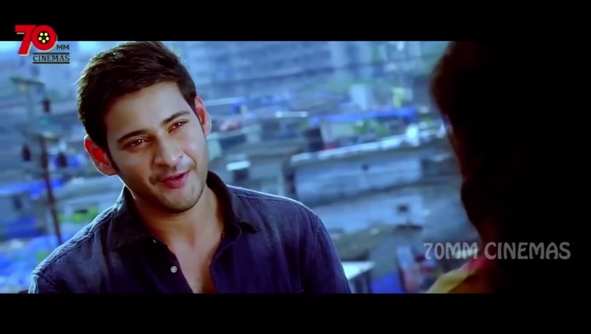 Businessman Mahesh Babu and Kajal Romantic Scenes Popcorn Movies