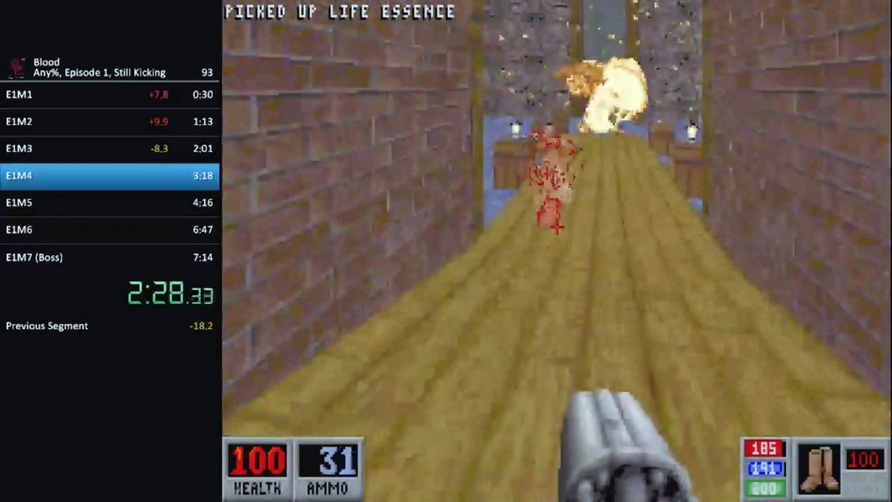 Blood (PC) Episode 1 Speedrun - 6:30