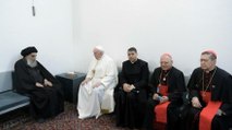 Papa, Şii liderle bir araya geldi