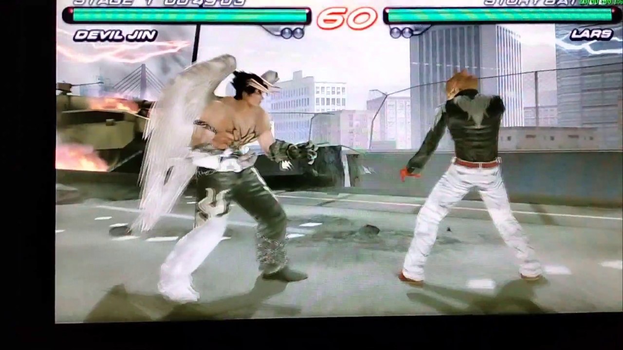Tekken 6 Devil//fight//DEVIL JIN//super battle