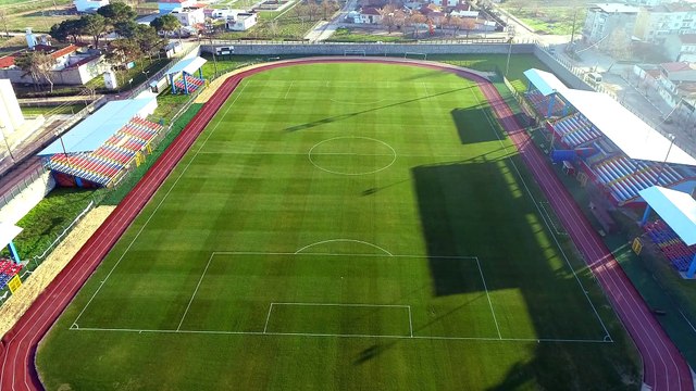 Şampiyona şampiyonlar ligi standardında stadyum