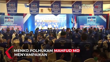 KLB Demokrat di Deli Serdang, Mahfud Sebut Pemerintah Tidak Bisa Melarang Karena Masalah Internal
