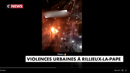 Nouveaux incidents cette nuit en banlieue lyonnaise : 13 véhicules ont été incendiés à Rillieux-la-Pape et au moins 6 personnes ont été interpellées par les forces de l'ordre