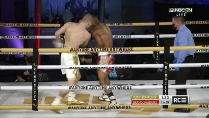 Serhii Bohachuk vs Brandon Adams (04-03-2021) Full Fight
