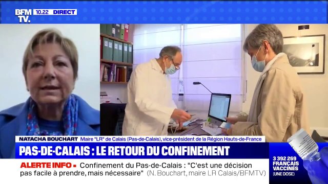 Confinement du Pas-de-Calais: pour la maire de Calais, c'est une décision qui n'est pas très populaire, mais il fallait la prendre