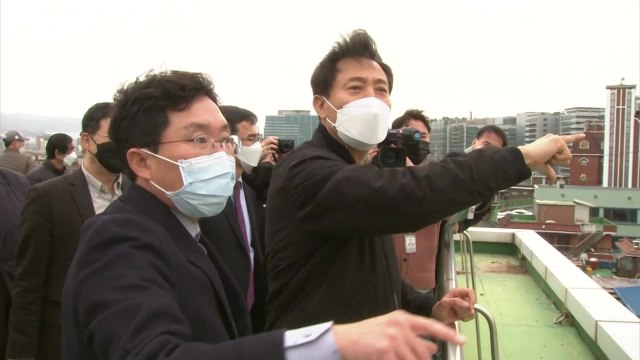 오세훈, 박영선 향해 내로남불 전형 ...옛 지역구 공략 / YTN