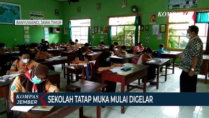 Sekolah Tatap Muka di Banyuwangi Sudah Digelar Sejak Awal 2021
