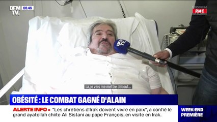 Obésité: le combat gagné d'Alain