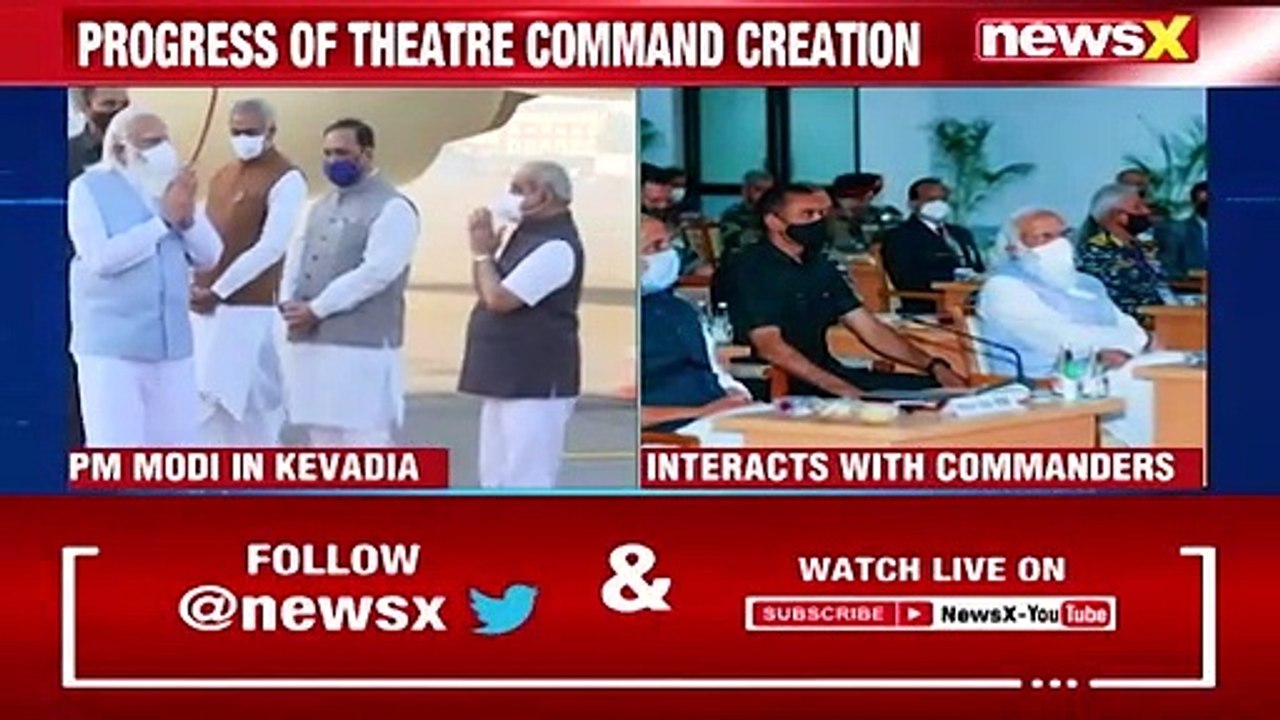 PM Modi In Kevadia Set To Address Forces NewsX