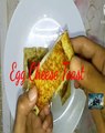 5 minute Recipe - Quick and Easy Breakfast Recipe- One Pan Egg Toast- Omelette Sandwich- Egg Recipe- How to make omelette Toast- Omelette cheese sandwich banane ka tarika- Quick and easy breakfast recipe- easy breakfast recipe-