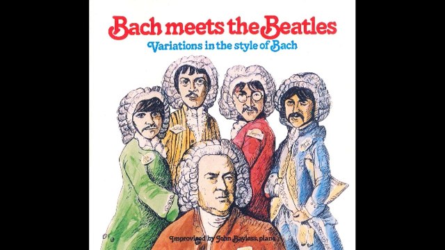 Bach meets the Beatles - Something Variations in the style of Bach Long and Winding Road - Improvised by John Bayless, piano