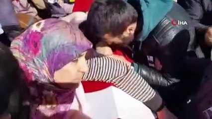Trafik kazasında hayatını kaybeden Uzman Çavuş son yolculuğuna uğurlandı