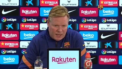 26ème j. - Koeman : "Plus le droit de perdre des points en Liga"