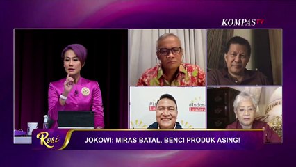 Benarkah Presiden Jokowi Spontan Bilang Benci Produk Asing? Ini Kata Rocky Gerung - ROSI