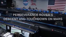 Perseverance Rover s Descent and Touchdown on Mars  Official NASA Video