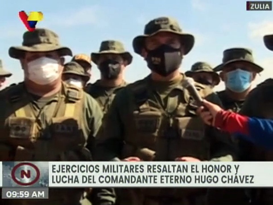 ESCUDO BOLIVARIANO | Operaciónes terrestres, aéreas, anfibias y de defensa aerospacial en el Zulia