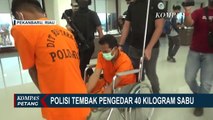 Polisi Tembak Pengedar Narkoba di Riau Karena Berusaha Kabur Saat Dibekuk