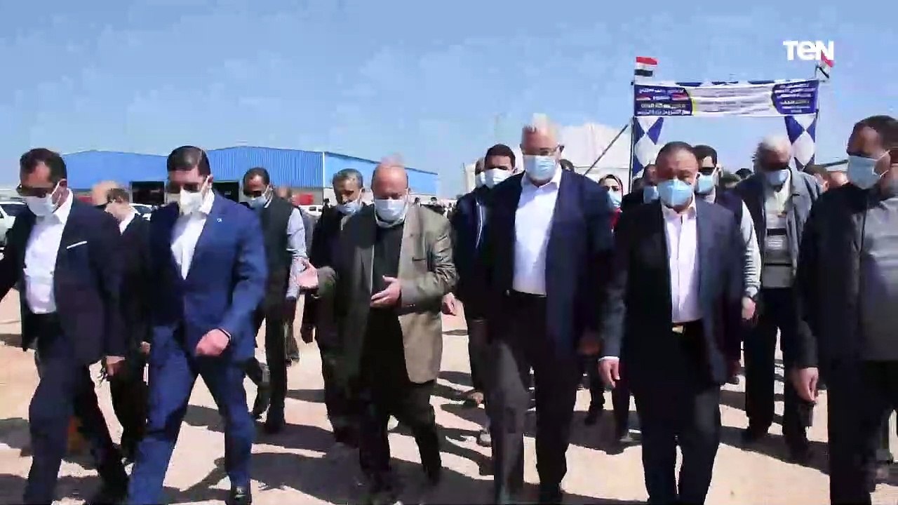 وزير الزراعة ومحافظ الإسكندرية يفتتحان محجر طبي نموذجي في النوبارية