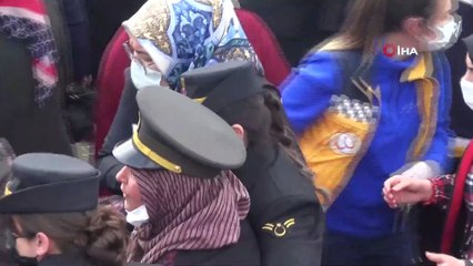 Kahramanmaraşlı Şehit Astsubay Nazmi Yılmaz, Afşin'de Son Yolculuğuna Uğurlandı