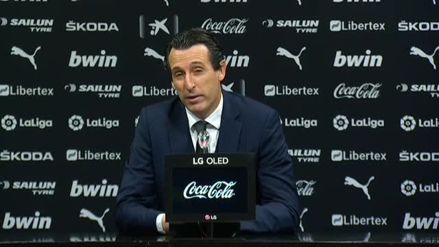 Emery: Nos vamos con una oportunidad perdida de tres puntos