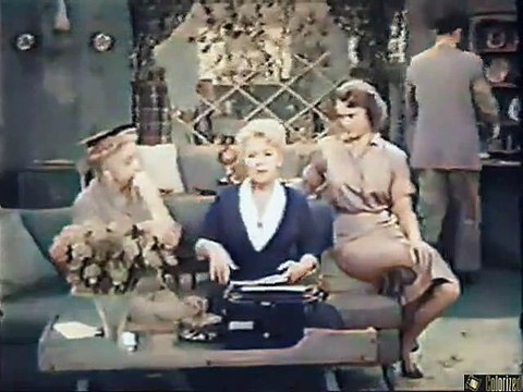 December Bride s2e9 Big Game Hunter, Colorized, Spring Byington, Verna Felton, Sitcom