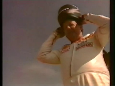 Coluche - record du monde de vitesse en moto