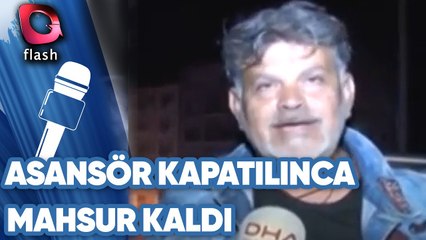 Engelli Asansörü Kapatılınca Mahsur Kaldı