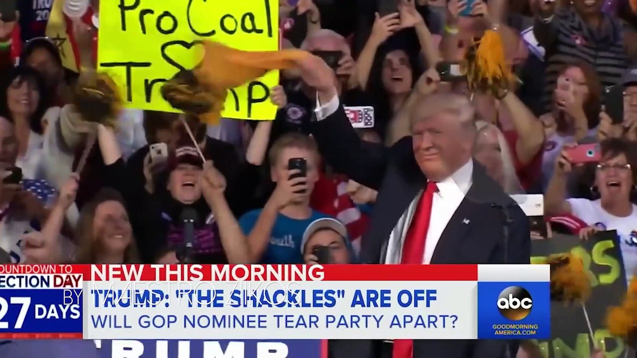 Lady Gaga Ariana Grande  Rain On Me Donald Trump Cover