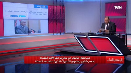 下载视频: ما المقترح الذي قدمه الوزير سامح شكري لحل أزمة سد النهضة مع الأمين العام للأمم المتحدة؟الديهي يوضح