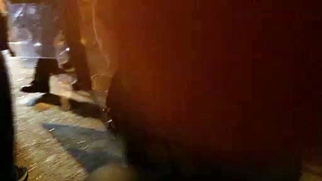 Unas 500 personas participan este sábado en una nueva protesta en Barcelona en contra de las detenciones por los altercados recientes, por la libertad de expresión y para reclamar distintos derechos sociales