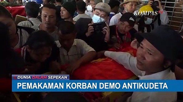 1.000 Lebih Warga Hadiri Pemakaman 3 Orang yang Ditembak Mati Saat Demo Kudeta Myanmar
