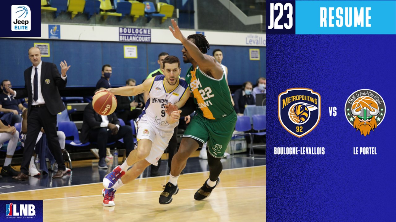 Boulogne-Levallois vs. Le Portel (85-60) - Résumé - 2020/21