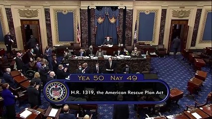 Senado dos EUA aprova plano econômico de Biden