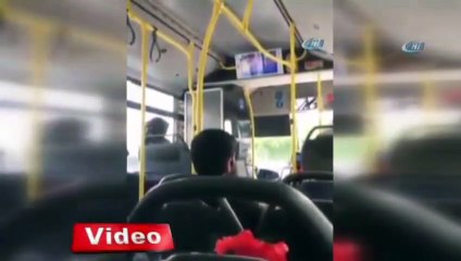 Psikolojim bozuldu diyen otobüs şoförü bakın ne yaptı!
