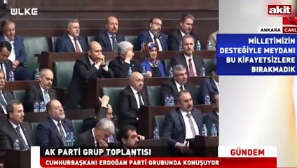 Başkan Erdoğan andımızı okuyamayan CHP'lilere tepki gösterdi