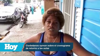 Padres opinan sobre el retorno gradual a las aulas