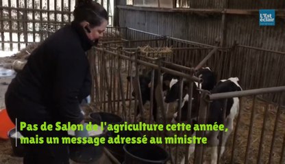 Gaelle Vuillemin, éleveuse aux Croûtes