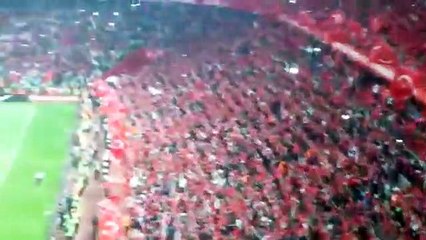 Stadyumu mehter marşıyla inlettiler
